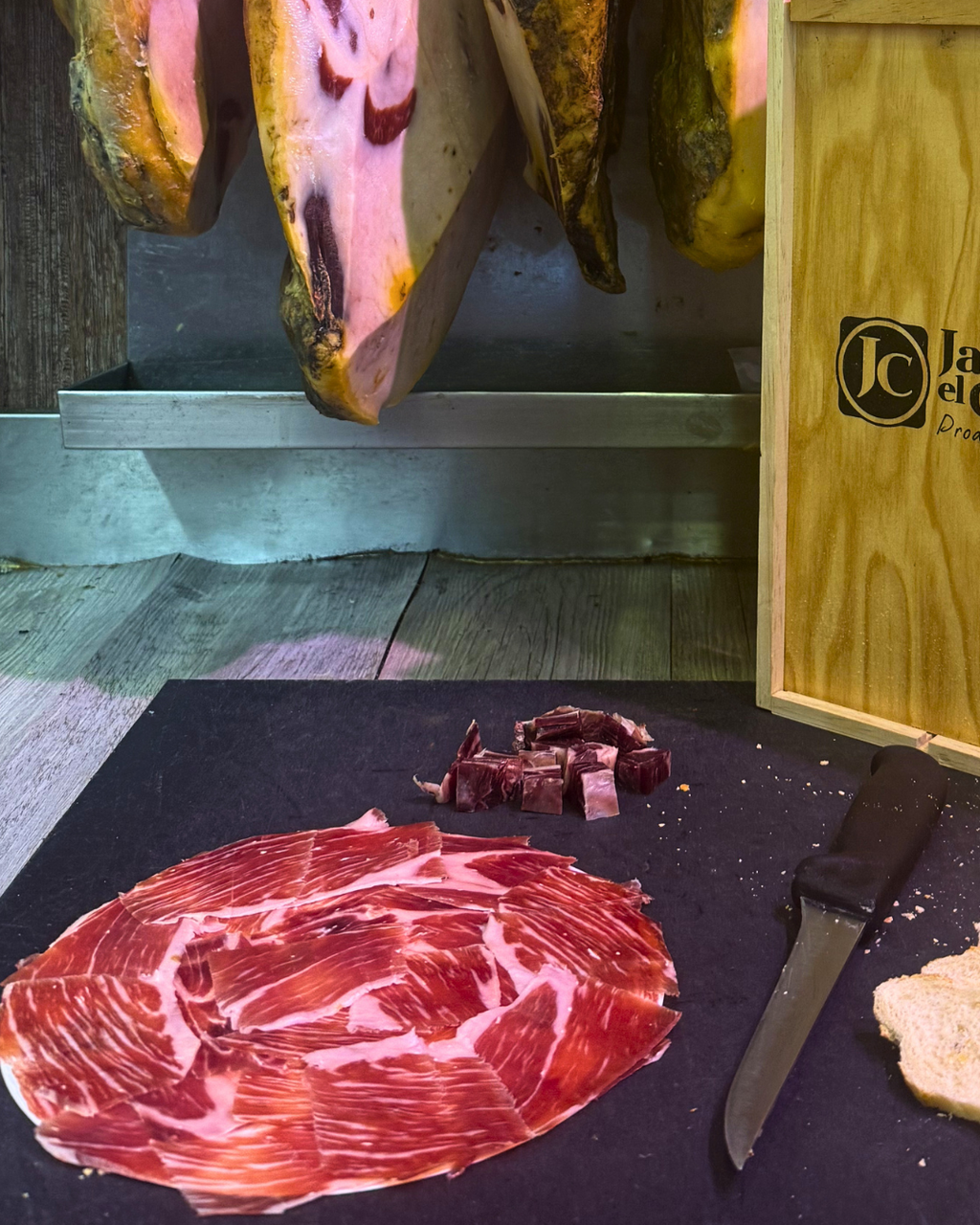 JAMÓN IBÉRICO DE BELLOTA 100% RAZA IBÉRICA SOBRE DE 100GR