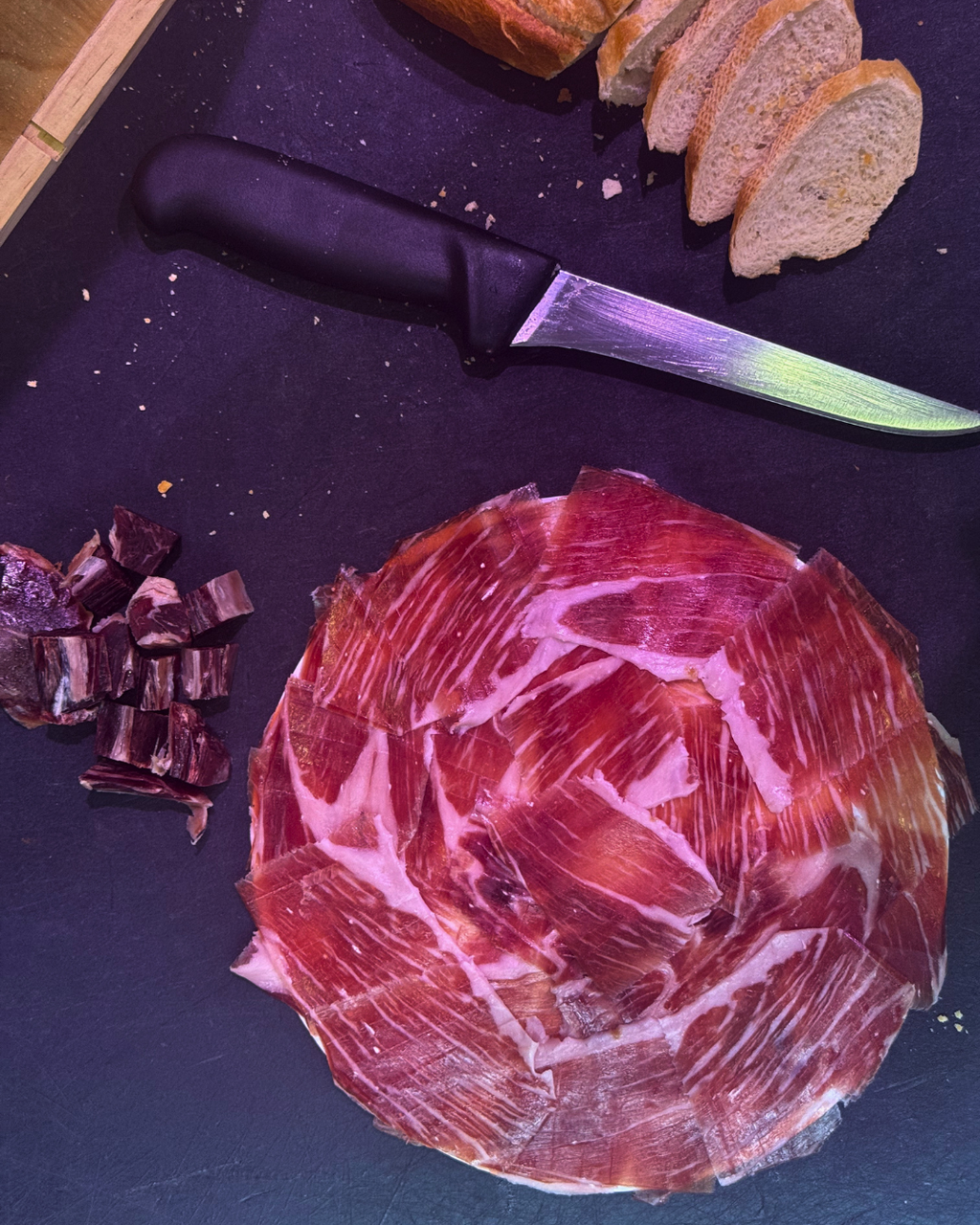 PALETA IBERICA DE BELLOTA 50% RAZA IBÉRICA SOBRE DE 100GR