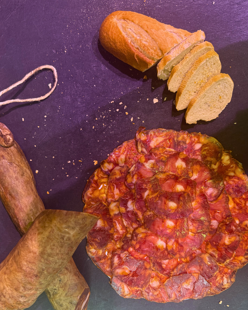 CHORIZO IBÉRICO DE BELLOTA SOBRE DE 100GR
