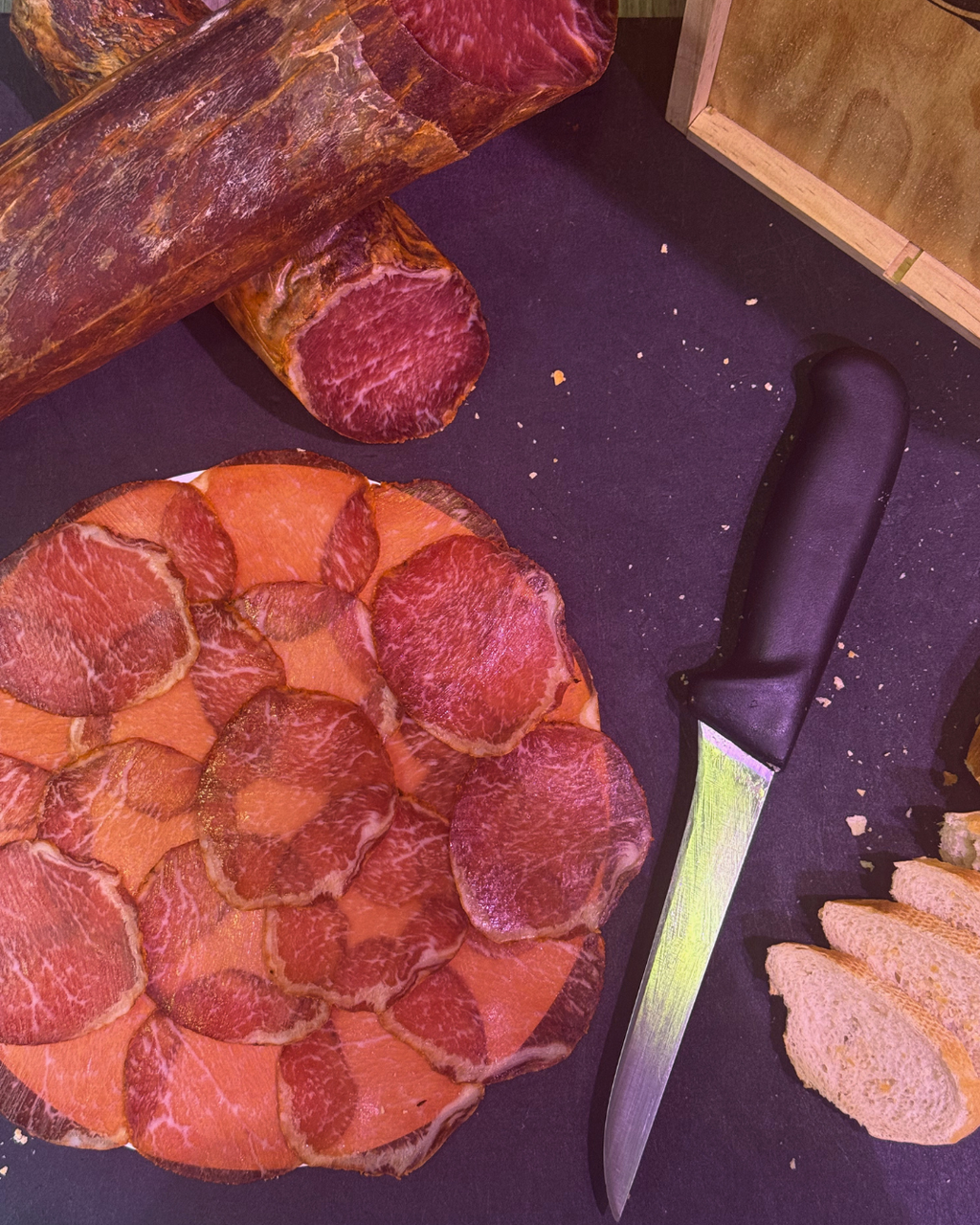 LOMO IBÉRICO DE CEBO 50% RAZA IBÉRICA SOBRE DE 100GR