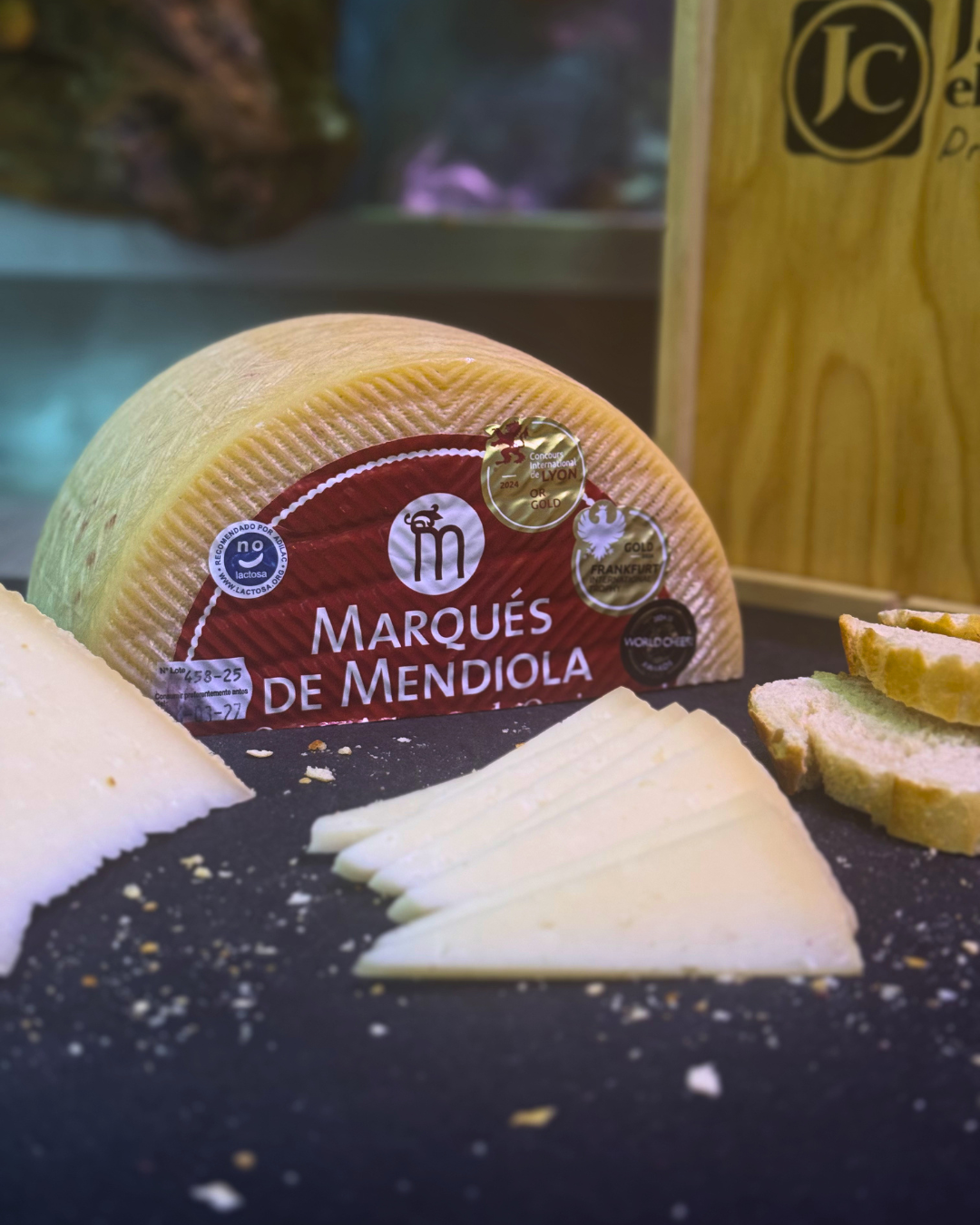 Queso semicurado de oveja Marqués de Mendiola