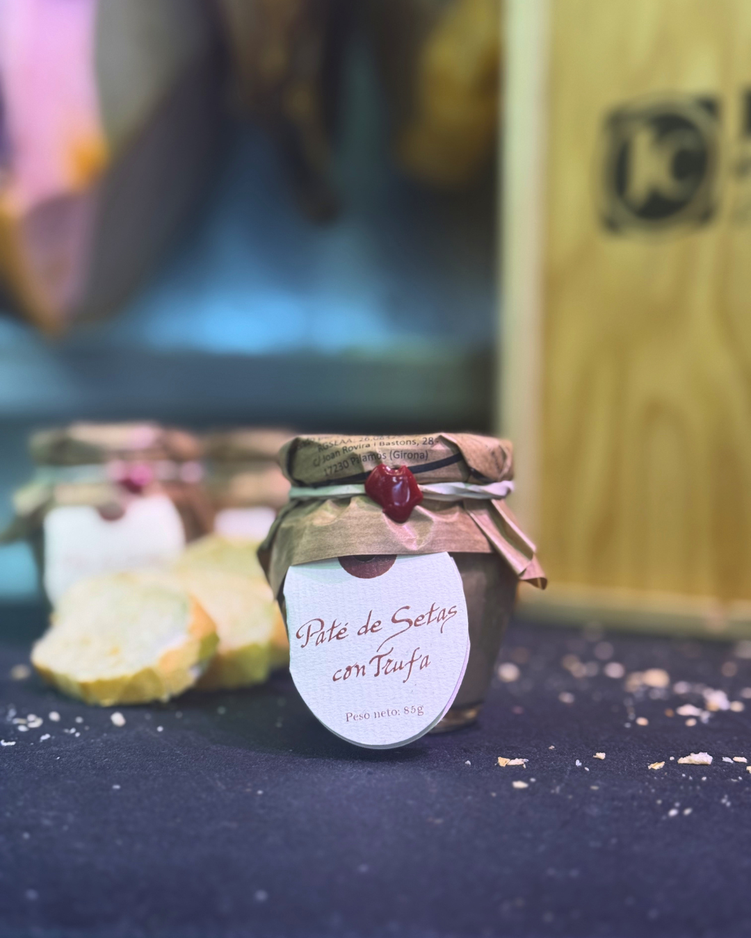 PATÉ SETAS CON TRUFA 85GR